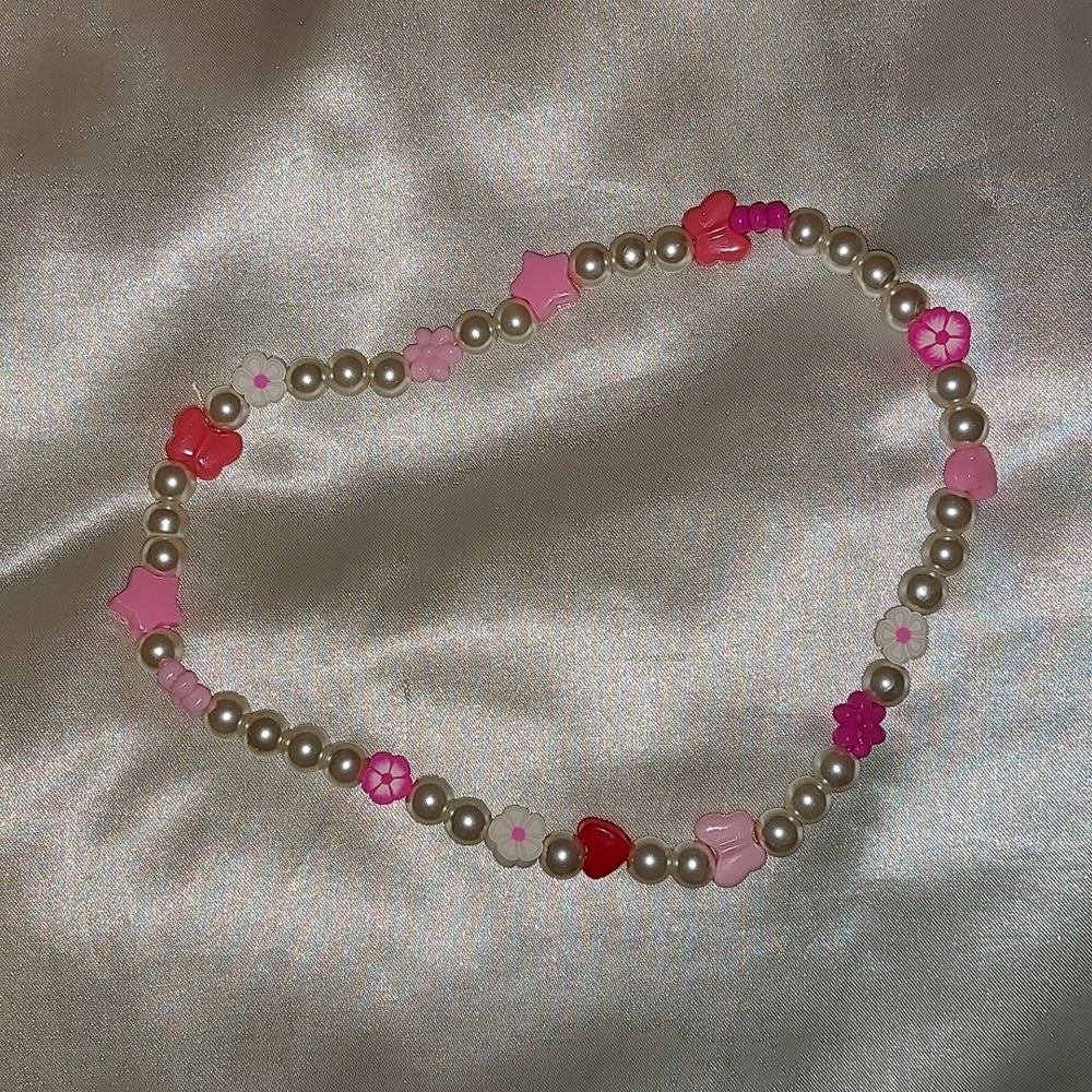 y2k pearl necklace